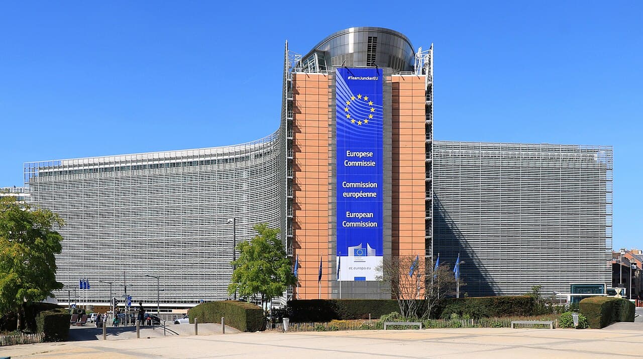 The Berlaymont, headquarters of the European Commission, in Brussels.