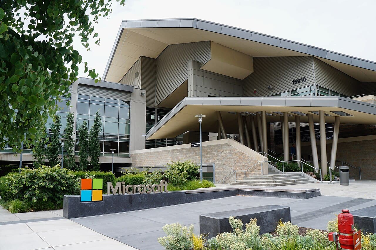 Building 92 on Microsoft’s campus in Redmond, Washington.