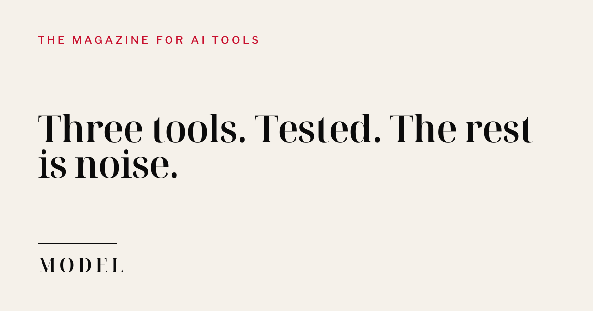 Tech — MODEL